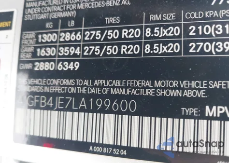 2020 Mercedes-Benz Gle 350 z USA, uszkodzony, nr VIN 4JGFB4JE7LA199600